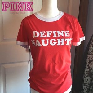 NWT!!! PINK VS “Define Naughty” T-Shirt!